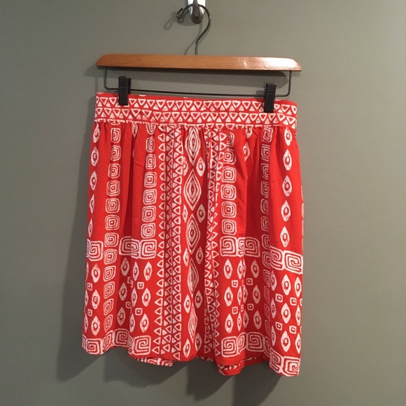 Angie Dresses & Skirts - SOLD|Angie Boho Print Red & White Festival Size XL